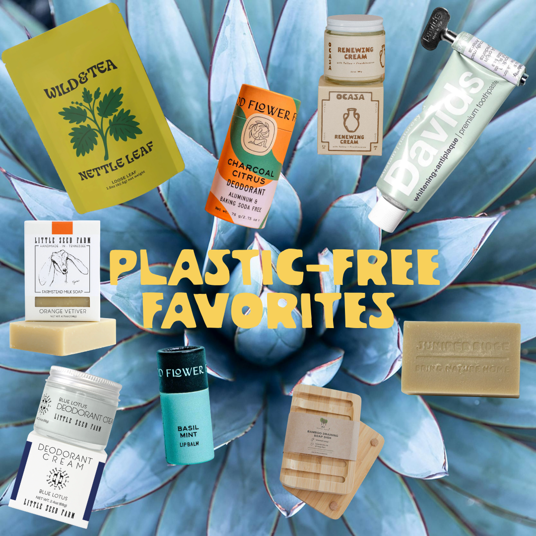plastic-free skincare & zero waste self-care essentials