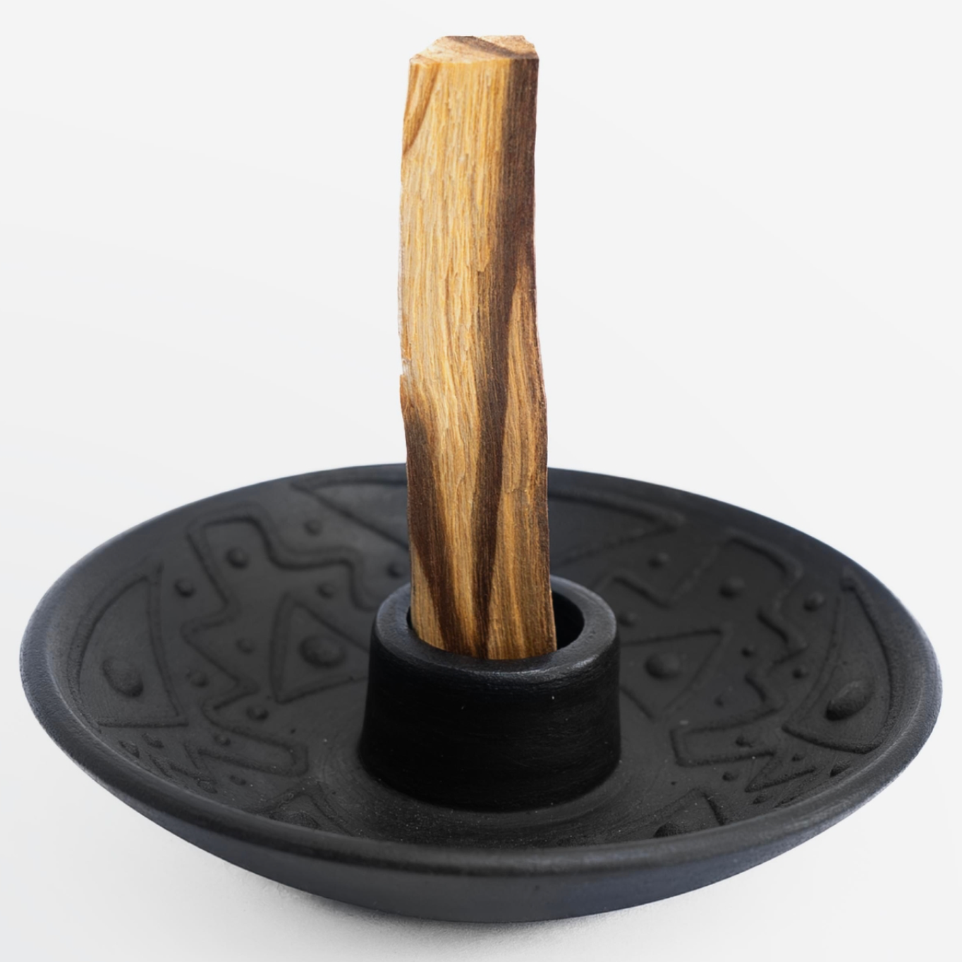 ceramic palo santo holder + 5 palo santo sticks