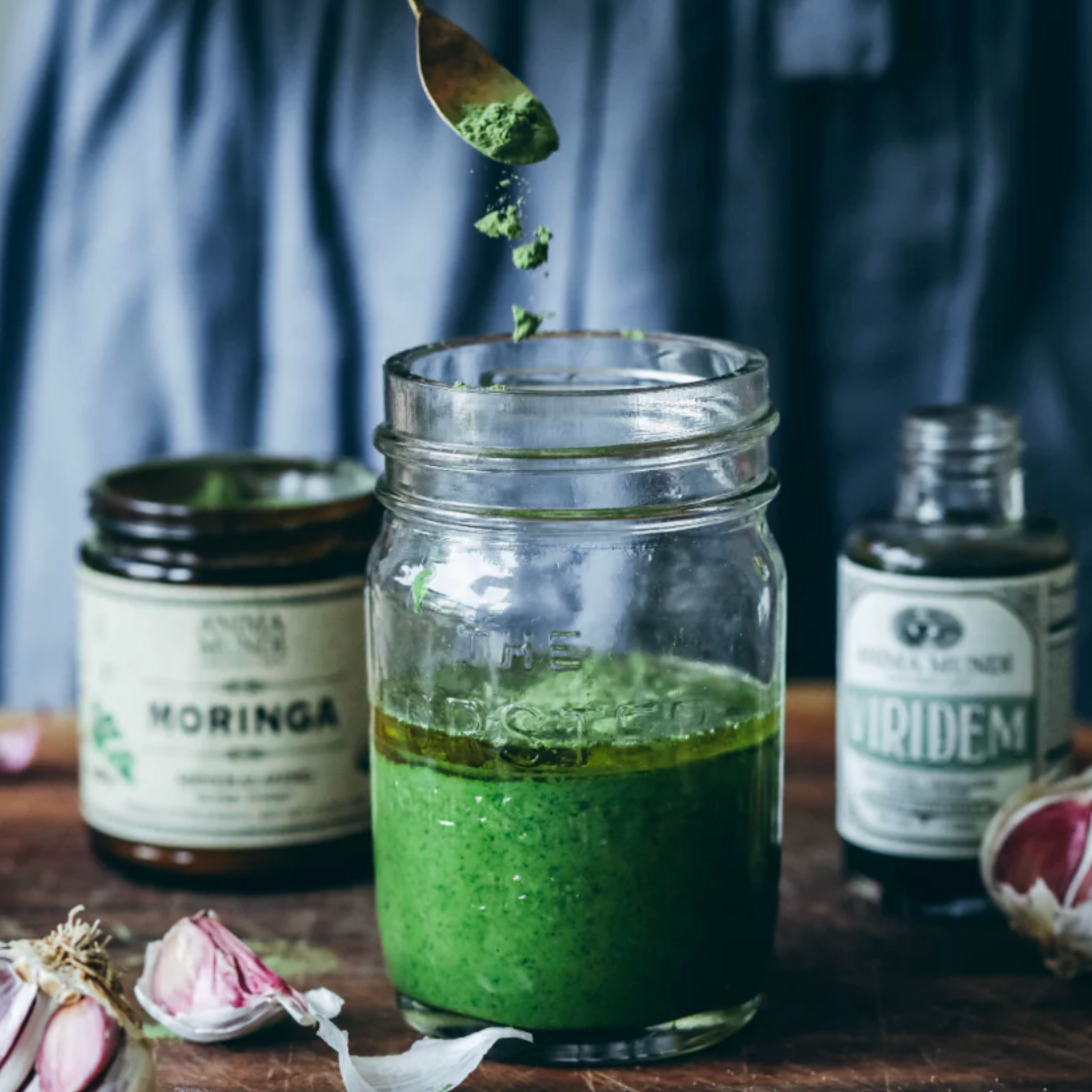 moringa organic powder