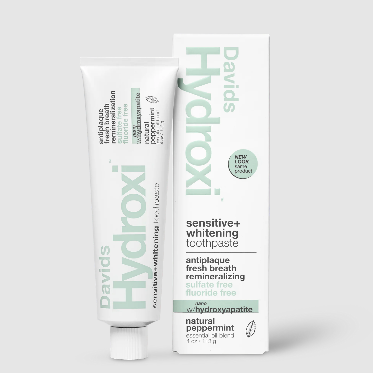 hydroxi™ sensitive + whitening toothpaste ⋙ peppermint