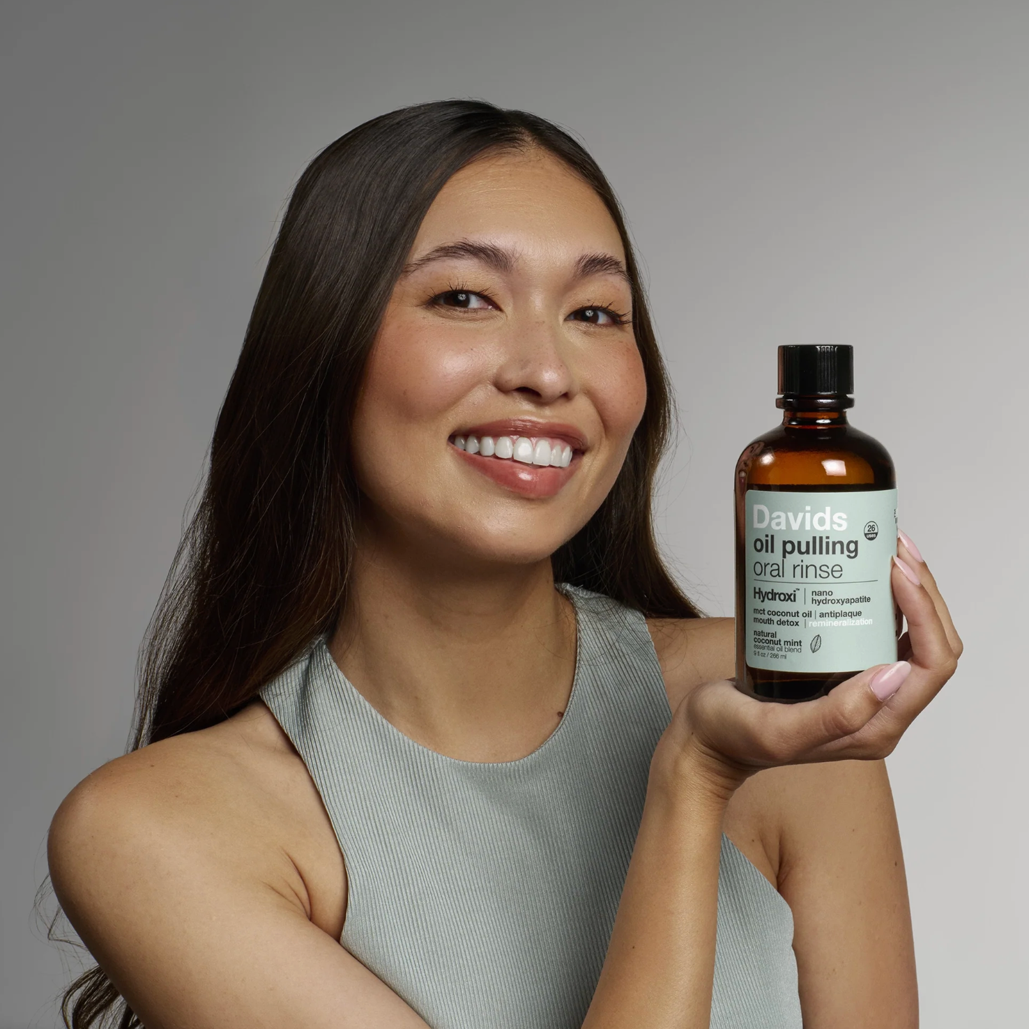 hydroxi™ oil pulling oral rinse