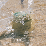 sea salt body scrub ⋙ green tea + eucalyptus