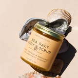 sea salt body scrub ⋙ sweet orange + bergamot