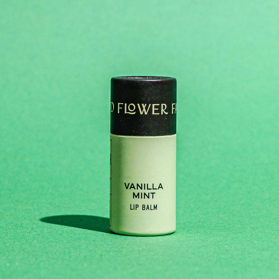 vanilla mint organic lip balm