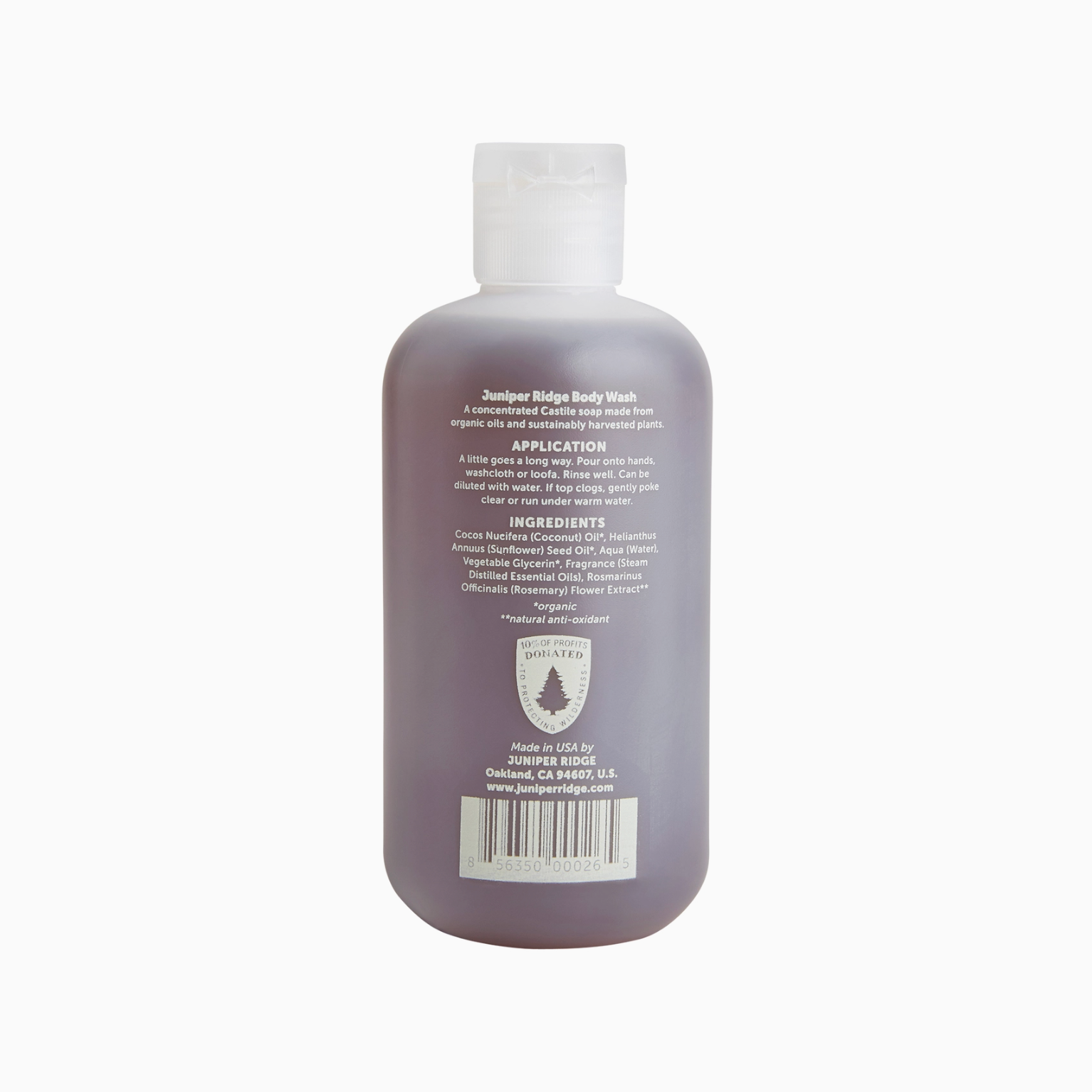 white sage body wash