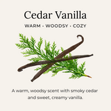 cedar vanilla deodorant cream