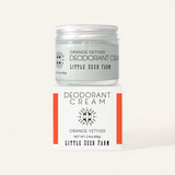 orange vetiver deodorant cream
