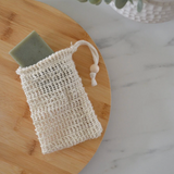 natural sisal soap saver + exfoliating pouch