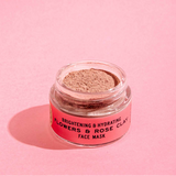 flowers + rose clay botanical face mask