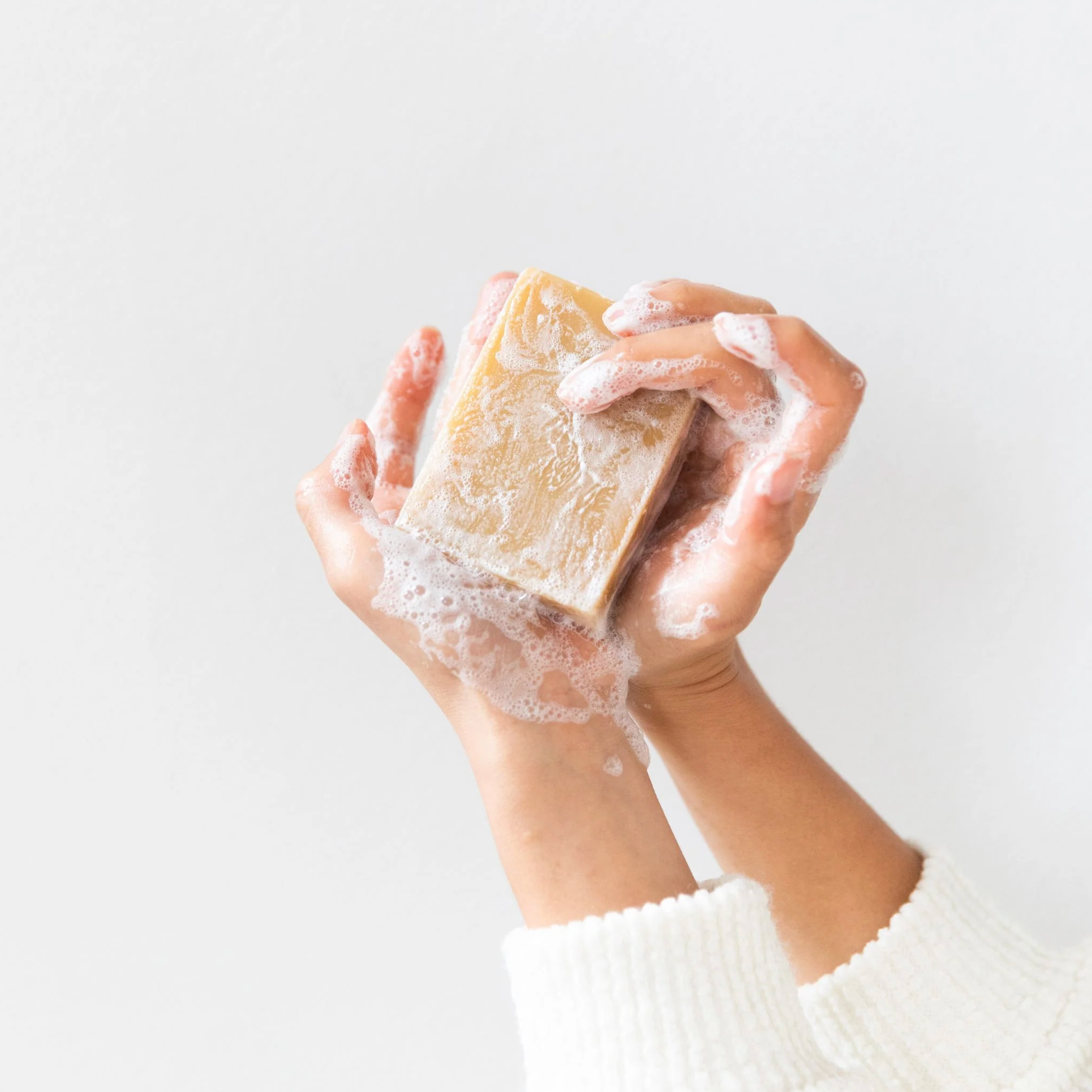 matcha + argan bar soap