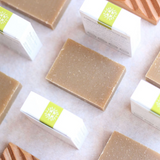 matcha + argan bar soap