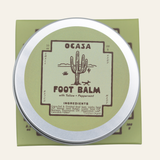 peppermint-infused tallow + lanolin foot balm
