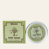 peppermint-infused tallow + lanolin foot balm