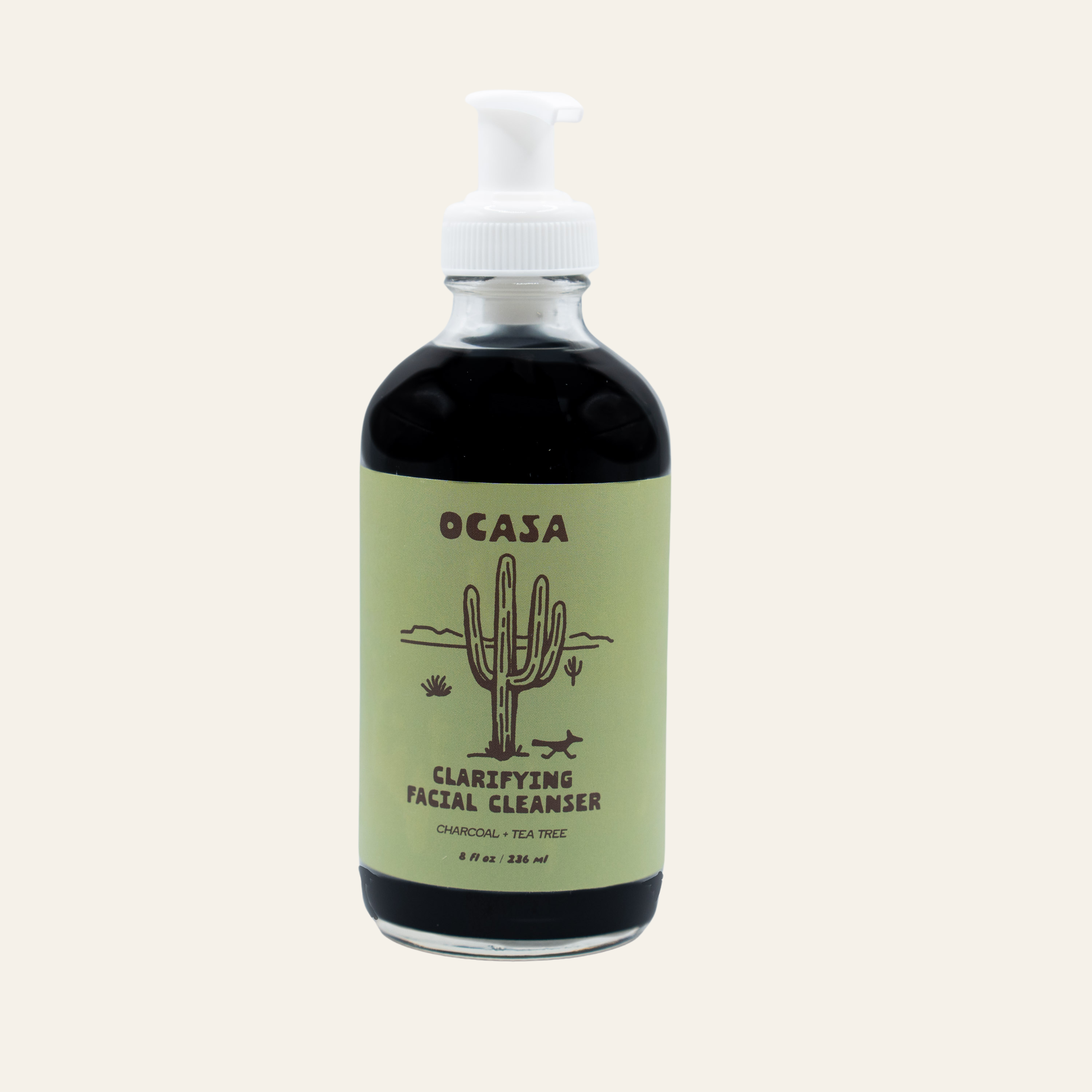clarifying charcoal facial cleanser