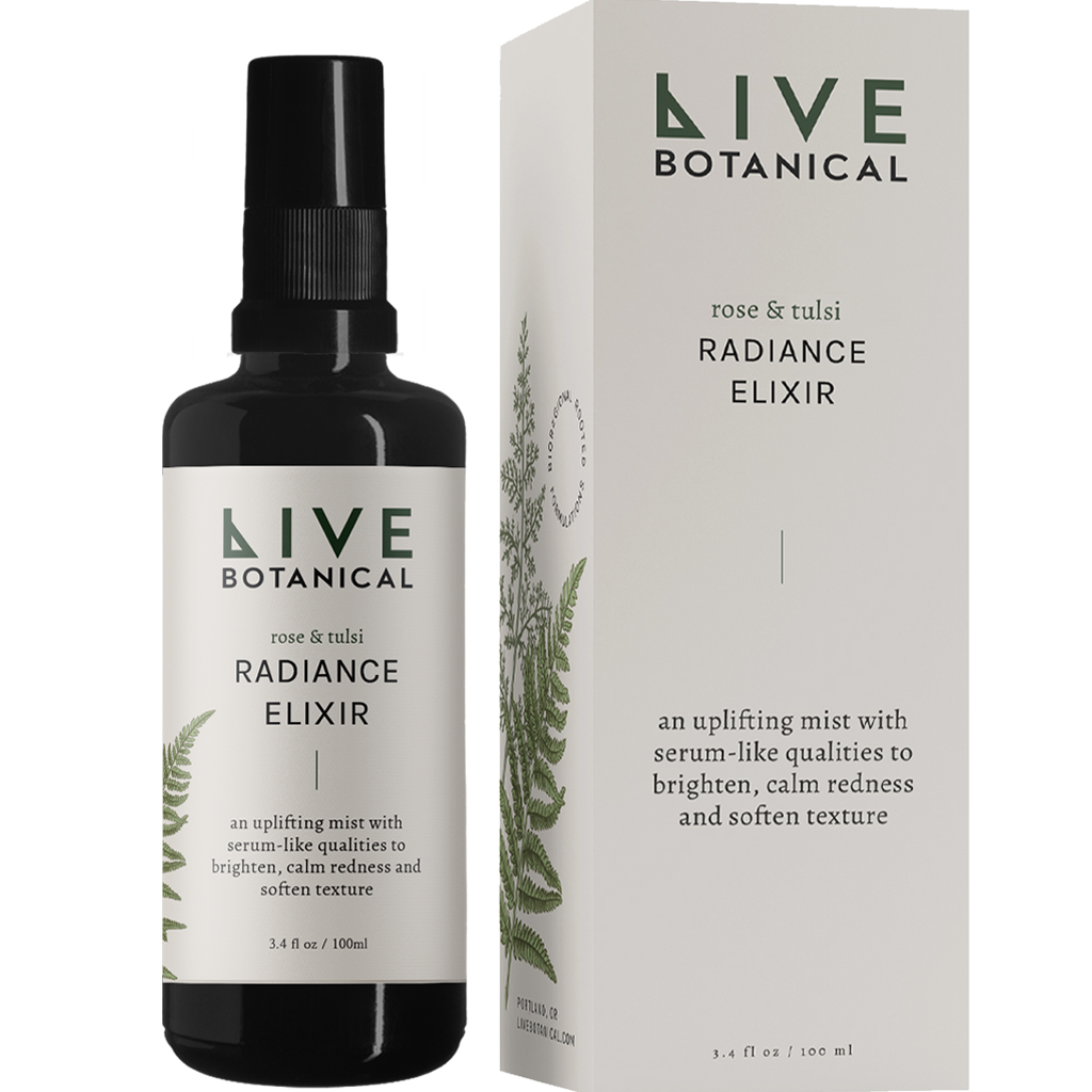 rose + tulsi radiance elixir
